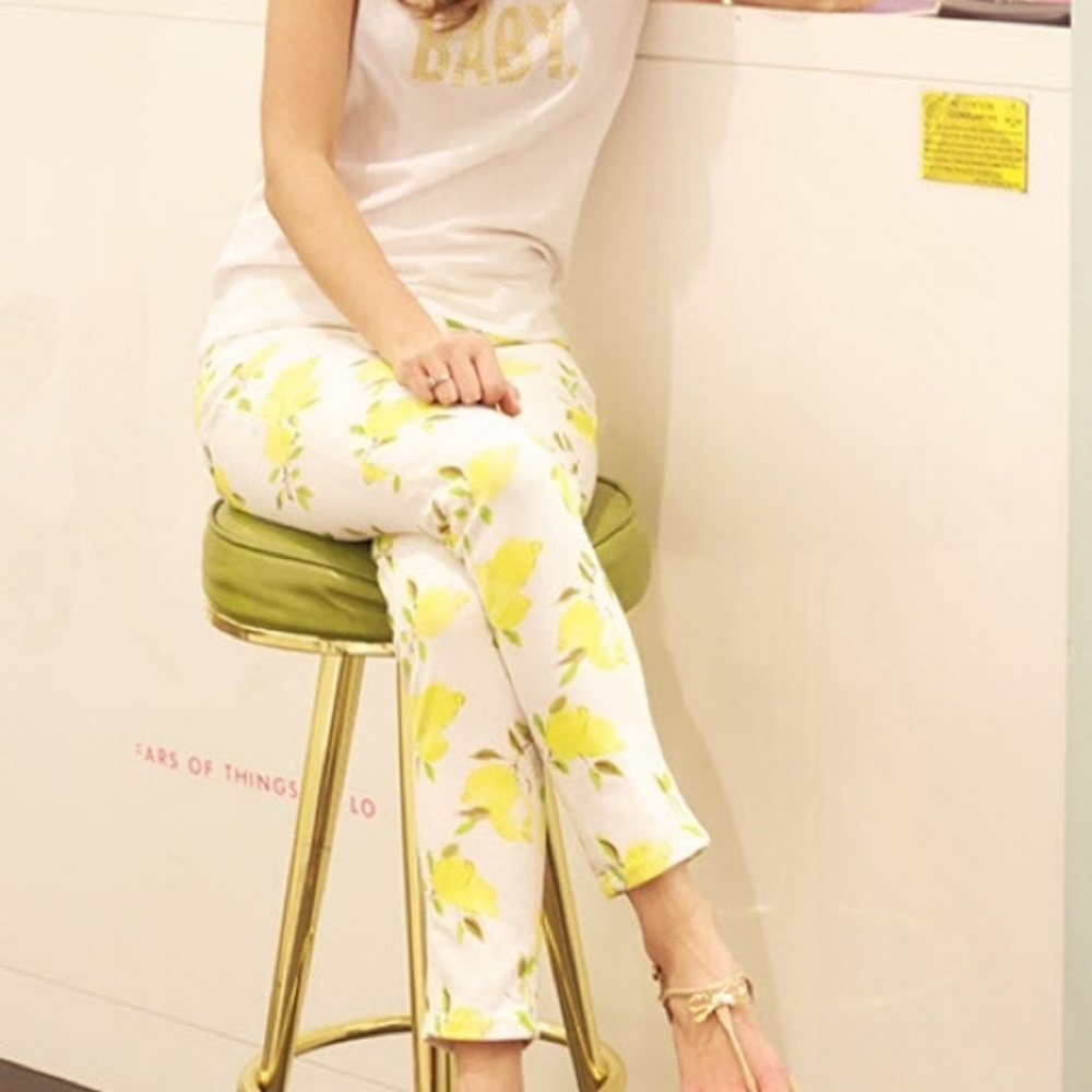 EUC Kate Spade Lemon Jeans